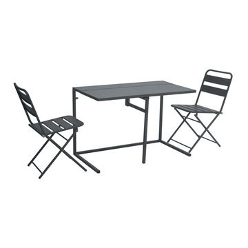 BALCONY SET IN FERRO 100 X 50