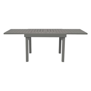 TAVOLO BALCONE CAPANNORI 106/212x75 ALU TORTORA