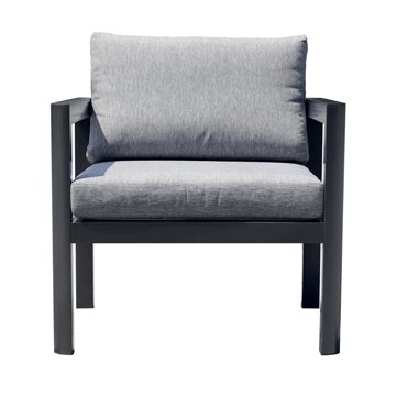 POLTRONA COFFEE SET MARSIGLIA ALU ANTRACITE