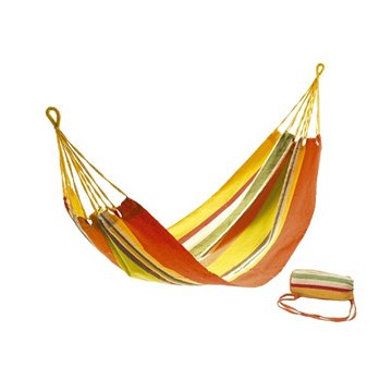 AMACA COT. RIGATO C/SACCA 200x100