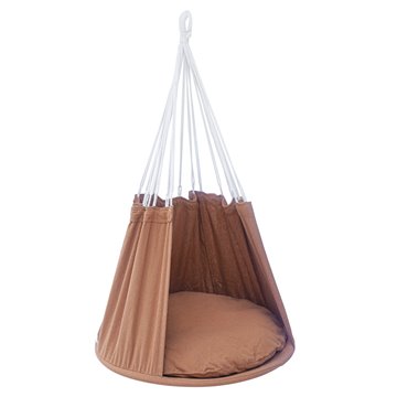 POLTRONA SOSPESA A CONO CON CUSCINO