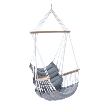 POLTRONA SOSPESA GANCIO CENTRALE IMBOTTITA