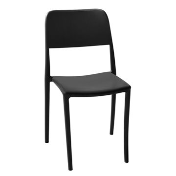 SEDIA PALERMO POLIPROPILENE CON FIBRA DI VETRO ANTRACITE