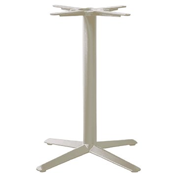 BASE IN GHISA ED ACCIAIO TORTORA 4 RAZZE/TUBO Ø60