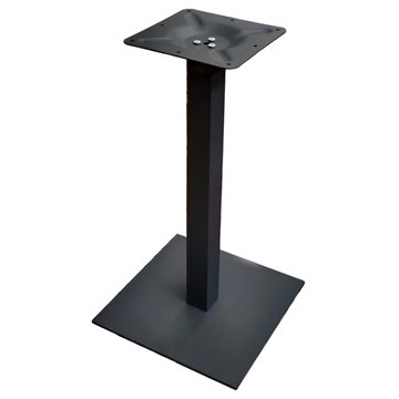 BASAMENTO A PIASTRA PIATTA - ACCIAIO VERNICIATO ANTRACITE