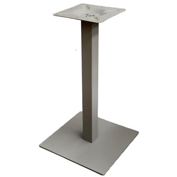 BASAMENTO A PIASTRA PIATTA - ACCIAIO VERNICIATO TORTORA