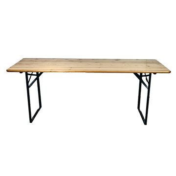 TAVOLO BIRRERIA 220x80