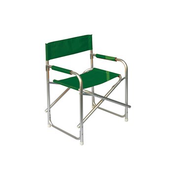 SEDIA REGISTA PIEG. ALU/POLI VERDE