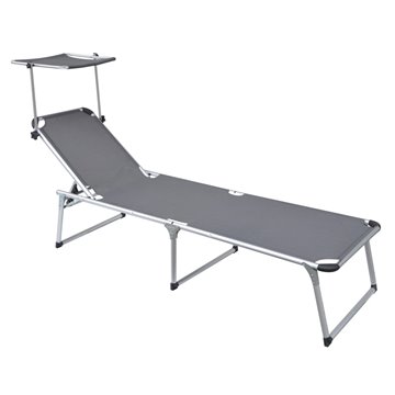 BRANDINA C/TETTUCCIO ALTA ALU E TEXT GRIGIO