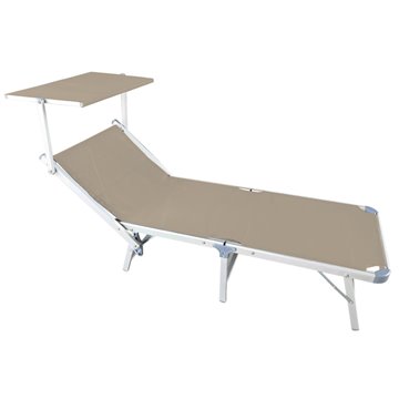 LETTINO MARE PIEGHEVOLE C/TETT ALU 1,1/TEXT 750 TORTORA