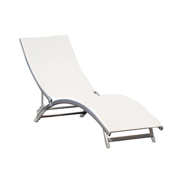 LETTINO ONDA ALU BIANCO/TEXT ECRU'