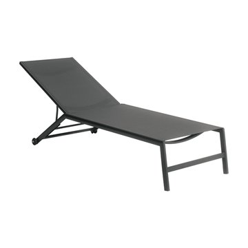 LETTINO CON RUOTE ANTRACITE