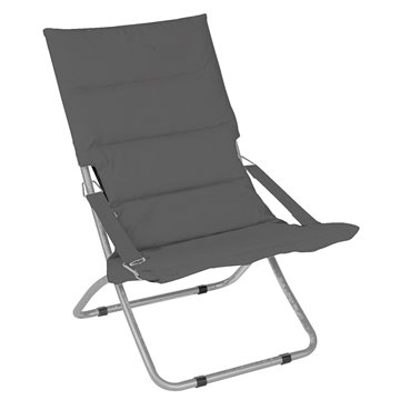 POLTRONA RIVIERA FERRO GRIGIO/POLI IMB GRIGIO TUBO 25