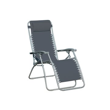 POLTRONA VERSILIA FERRO GRIGIO/TEXT GRIGIO