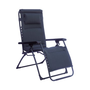 POLTRONA VERSILIA DELUXE  - TESSUTO A NIDO D'APE IMBOTTITO - NERO