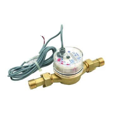 Contatore per acqua 1" con emissione d'impulsi 5 ltximp Idrobay: Precisione e Affidabilità