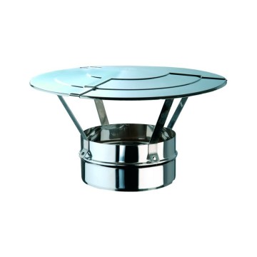 Cappello cinese Ø 250 acciaio inox AISI 316L - Idrobay