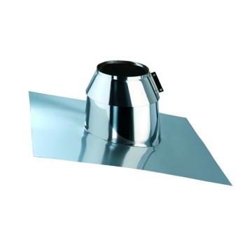 Faldale per tetti inclinati 5 ÷ 30° acciaio inox, base alluminio d.230 | Idrobay