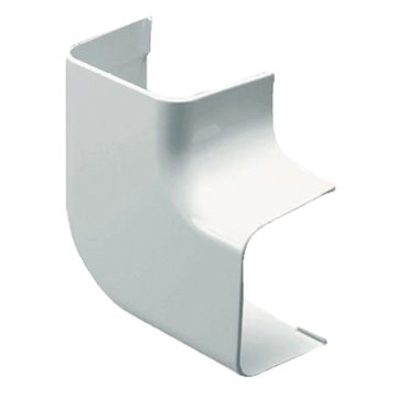 Curva piana 90° 90x65mm