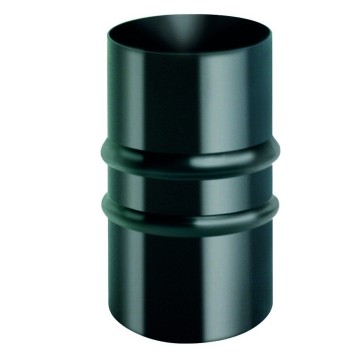 Manicotto Maschio-Maschio d.80 Spessore 0,8 Nero Smaltato | Idrobay