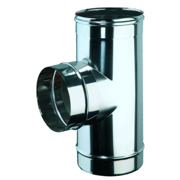 Raccordo a T 90° FMM Acciaio Inox AISI 316L Ø 250 L494 Idrobay