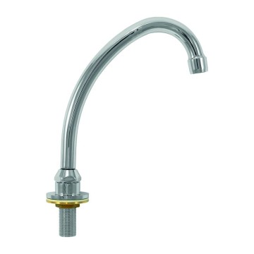 meta titolo di 60 caratteri Bocca di erogazione standard cromata, dimensioni A 150 mm - B 150 mm idrobay