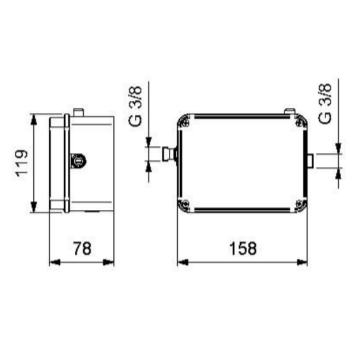 Idrobay: Miscelatore Cucina I55 Elettronico a Batteria