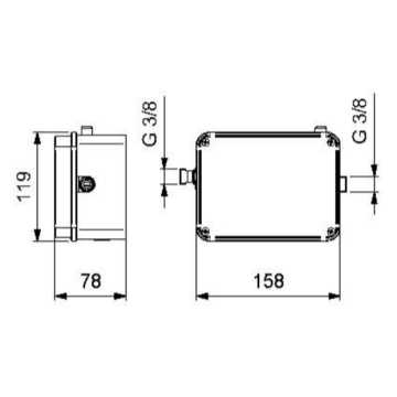 Miscelatore Cucina I55 Elettronico a Batteria