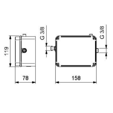 Miscelatore elettronico cucina I55 Idral a batterie