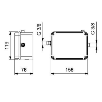 Miscelatore elettronico cucina I55 Idral a batterie