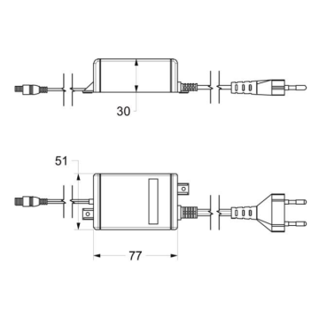 Il rubinetto elettronico per lavabo serie OTTO, modello 500.10