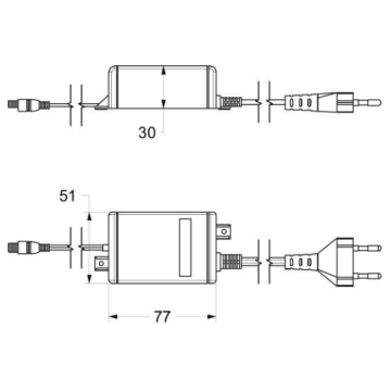 Il Rubinetto elettronico lavabo serie 45 modello 545.10