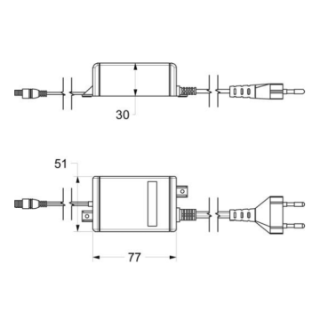 Il miscelatore elettronico lavabo serie 45 modello 545.12