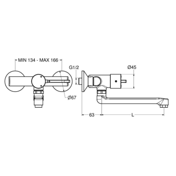 Il miscelatore termostatico progressivo Idral 900.35