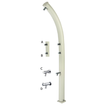 colonna doccia temporizzata singola modello 9270 di Idral