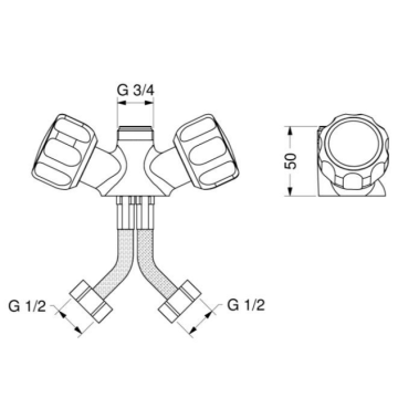 miscelatore monoforo modello 09440/DC di Idral