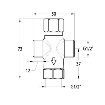 Il Rubinetto Temporizzato Lavabo serie MINIMAL, modello 8111 di Idral