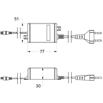 miscelatore elettronico lavabo serie CURVE modello 2504 di Idral