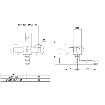 Miscelatore elettronico Idral modello 02552/1-140