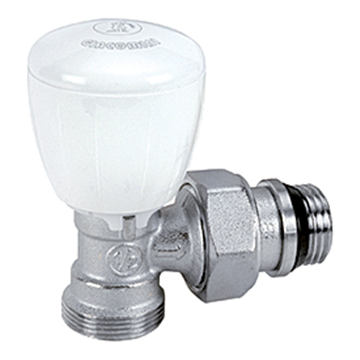 Valvola termostatizzabile 1/2" x 16 a squadra Giacomini R431X033

