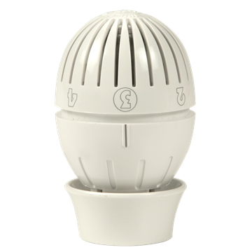 Valvola termostatica bianca sensore liquido Giacomini R470

