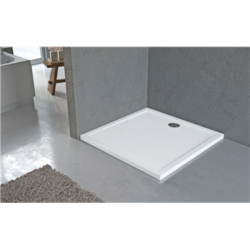 Piatto doccia acrilico 100x80 h 4,5 bianco lucido Olympic

