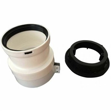 Kit adattatore 60/100-80 fumisteria Ariston 3318369 per condensazione

