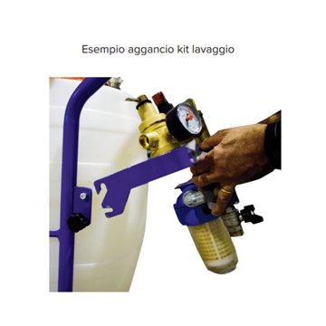 Idrawash 50 – Macchina lavaggio impianti 50L 70 l/min