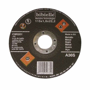 Dischi da taglio sottili ferro e lamiere Ø115x1,6 mm Idrobay