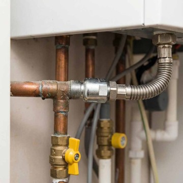 Giunto isolante dielettrico MF 3/4" 55 mm gas domestico 2 bar