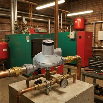 Regolatore GPL secondo stadio 30–35 mbar 1/2" – 738 EN 16129