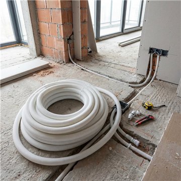 Tubo flessibile corrugato PPS Ø 80 mm rotolo da 20 Metri spessore maggiorato