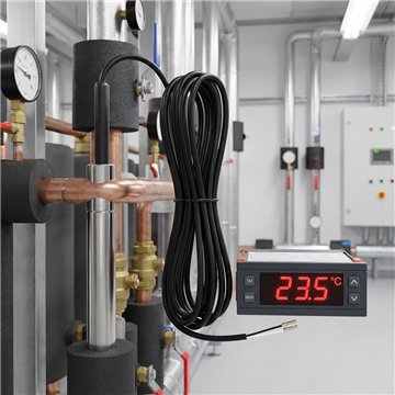 Sonda NTC10K ricambio universale per termostati e termoregolatori