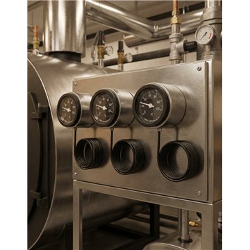 Termometro a capillare Ø52 0–120°C da cruscotto – T52P